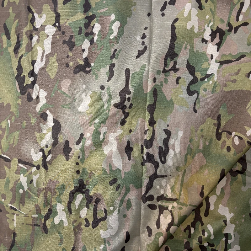Tela tafetán camuflaje PU impermeable ultrafina poliéster resistente - imagen 5