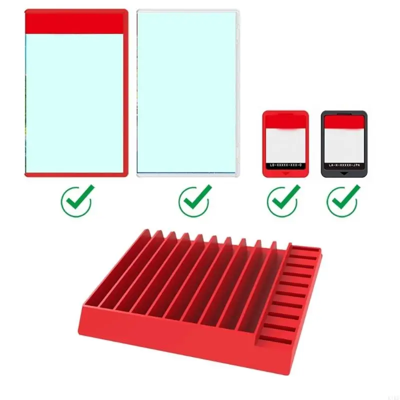 Soporte almacenamiento para cartas de juego y estuche exhibición - imagen 3