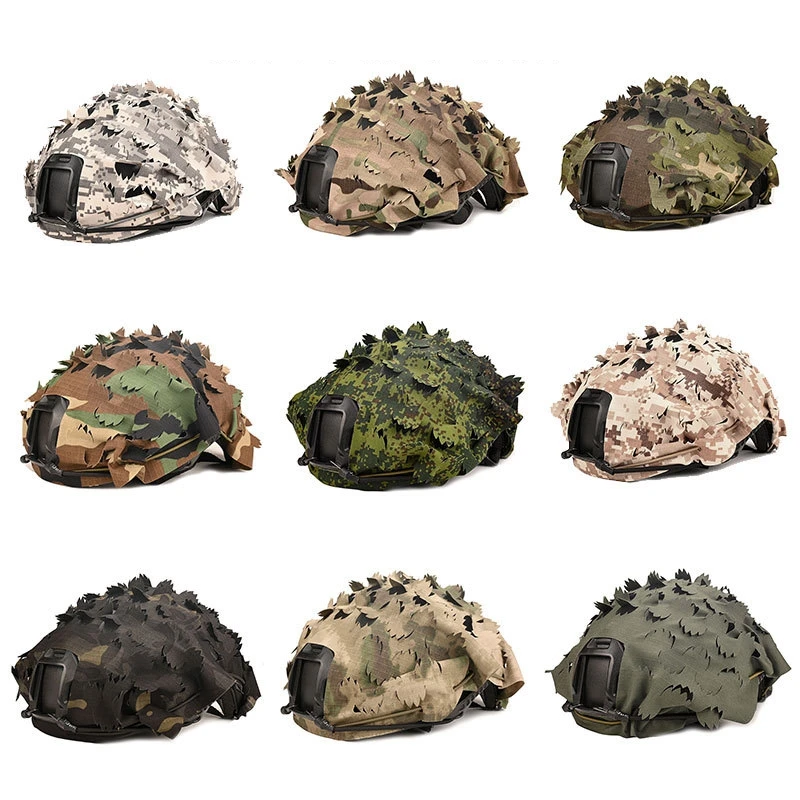 FAST funda casco táctico protectora camuflaje 3D corte láser - imagen 2
