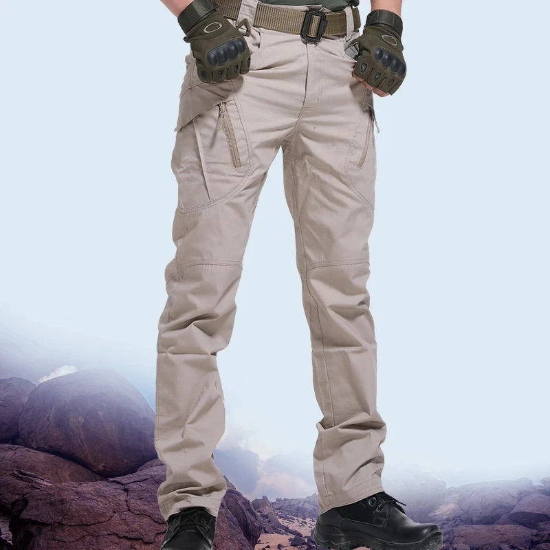Pantalones cargo tácticos militares impermeables hombre - imagen 5