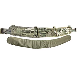 Cinturón táctico MOLLE modular ligero con corte láser