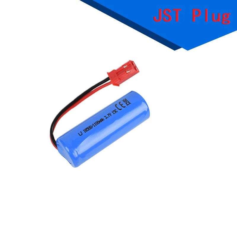 Batería LiPo 18500 3.7V 1100mAh recargable para RC S900 FT008 - imagen 3