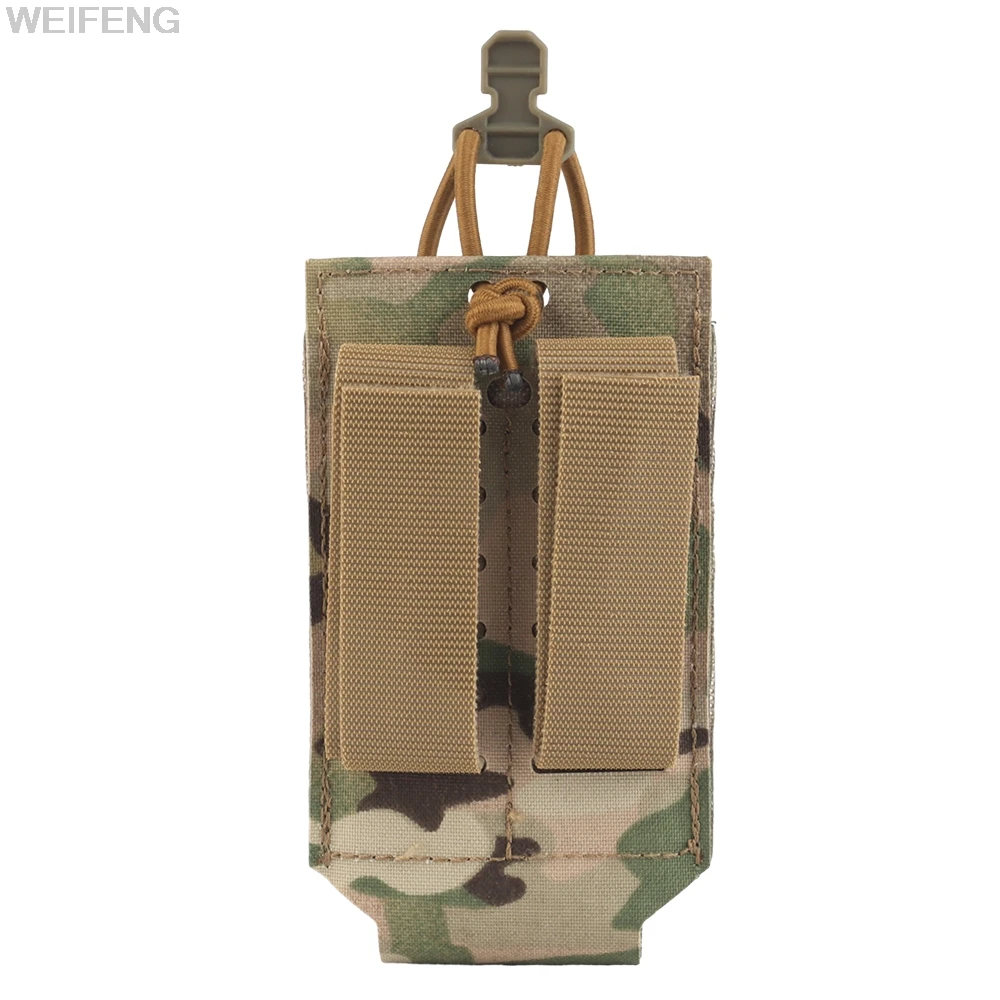 Portacargadores MOLLE 5.56 mm para M4, AR15 y AK47 – Apertura rápida - imagen 2
