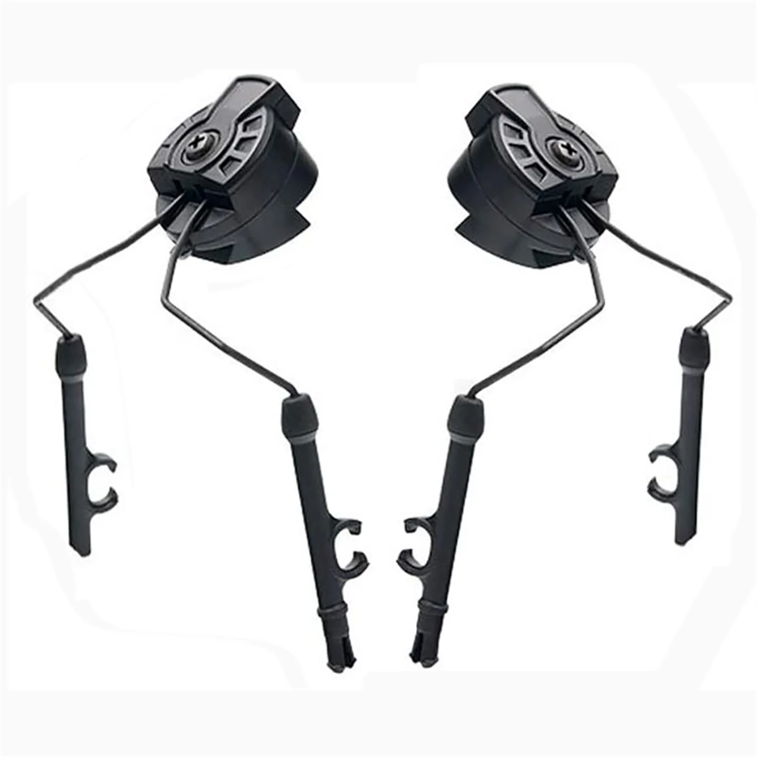 Adaptador de riel ARC instalado en casco táctico