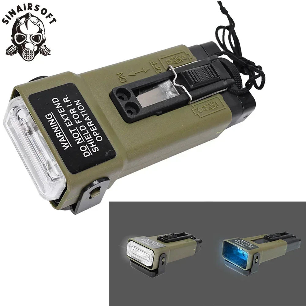 SINAIRSOFT FMA MS2000 Luz estroboscópica para casco y emergencia