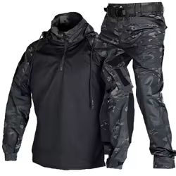 Uniforme táctico camuflaje cargo para airsoft y paintball hombre