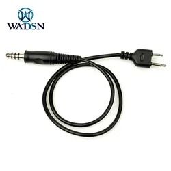 WADSN cable PTT para walkie-talkie compatible Kenwood Motorola Yaesu