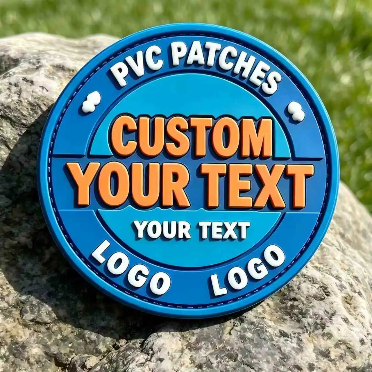 Parche táctico PVC 3D con velcro, para coser o pegar en mochila - imagen 4