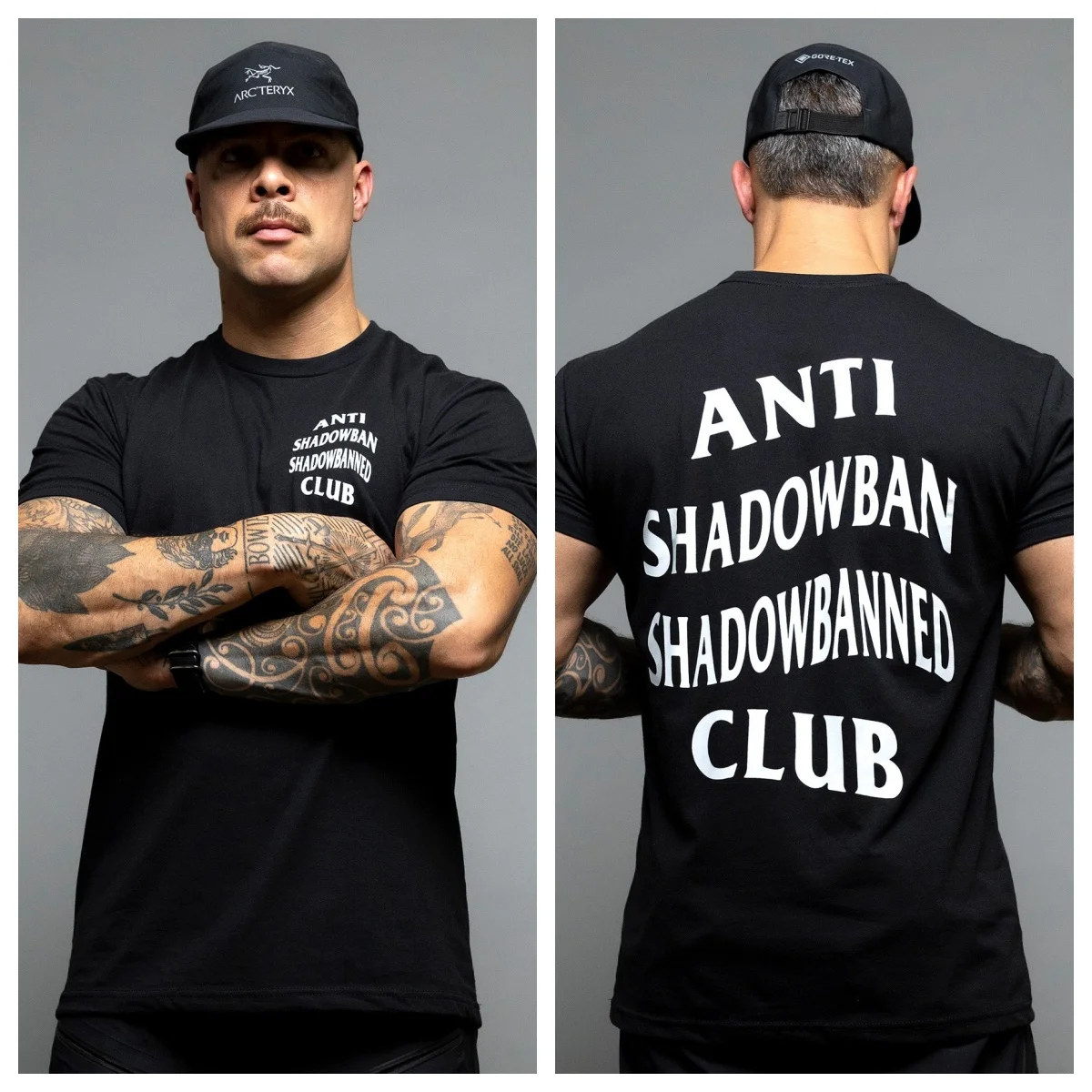 Shadowbanned Club camiseta deportiva algodón de uso diario - imagen 2