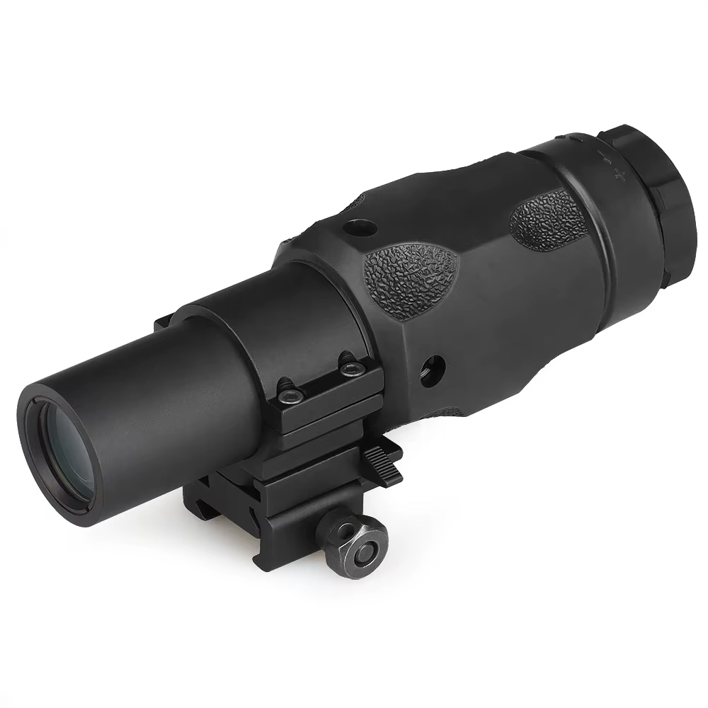 Monocular con lupa y soporte de rifle para caza