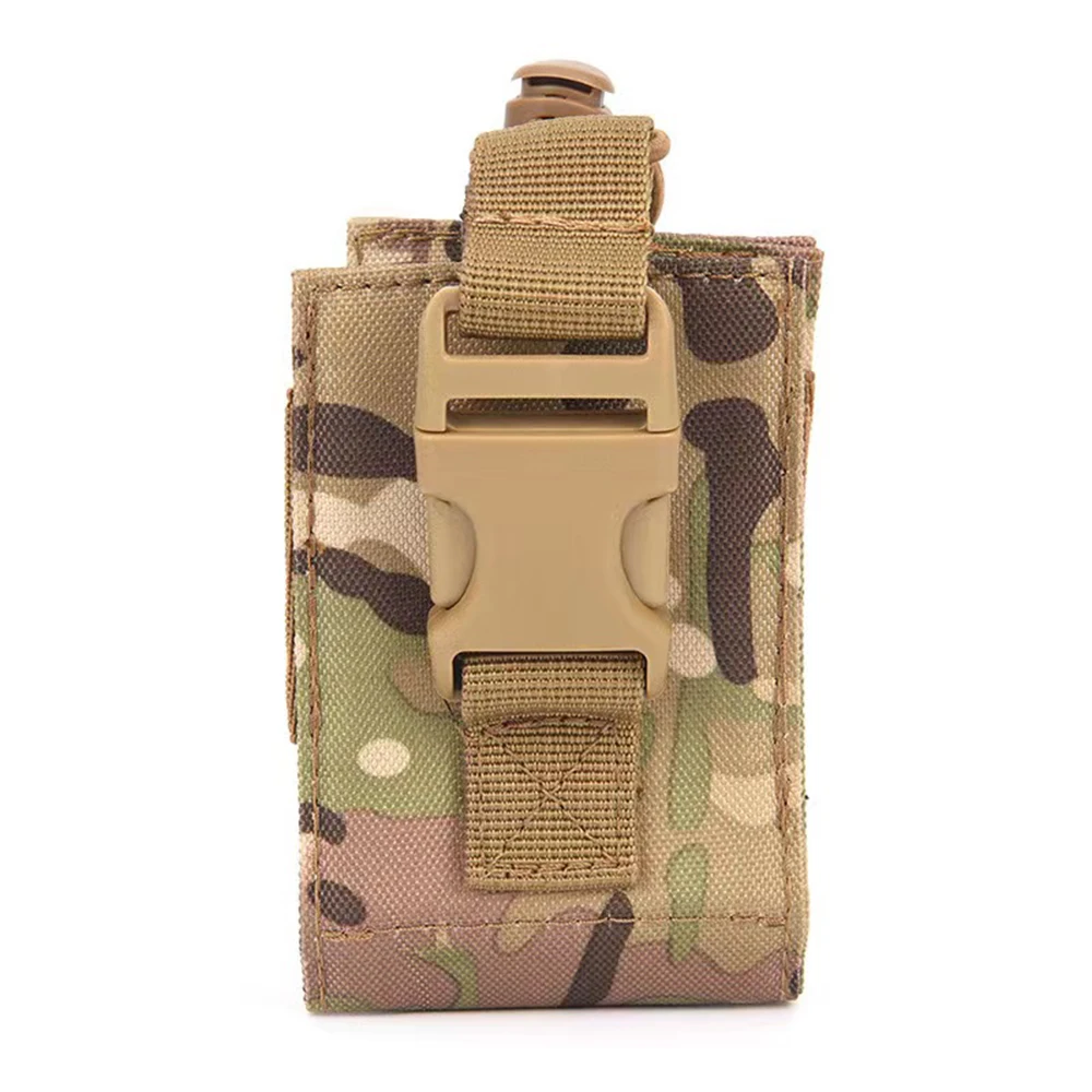 Soporte radioteléfono MOLLE para radio táctica y almacenamiento airsoft - imagen 5