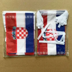Banderines de Croacia para decoración en fiestas, ferias y eventos