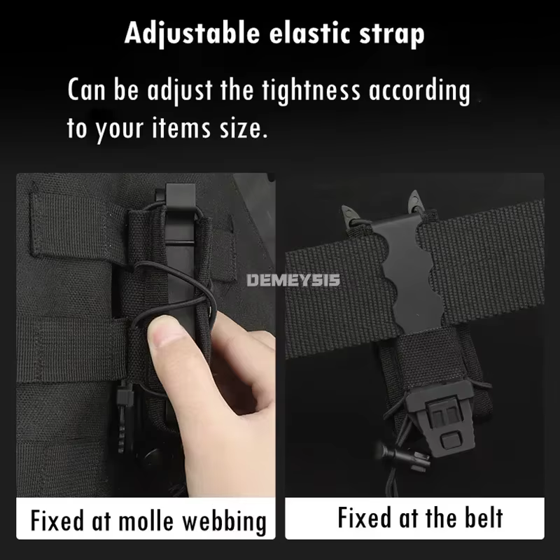 Portacargadores MOLLE para pistola 9mm – Cinturón - imagen 5