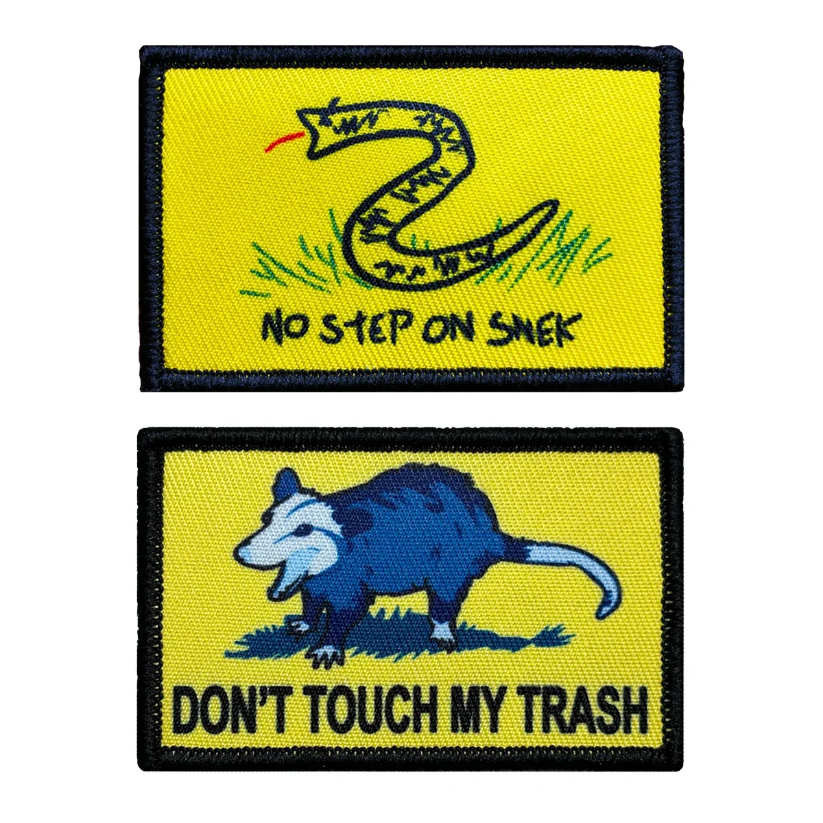 Parche táctico Snek 2'x3' con velcro – Para chaleco o mochila - imagen 3