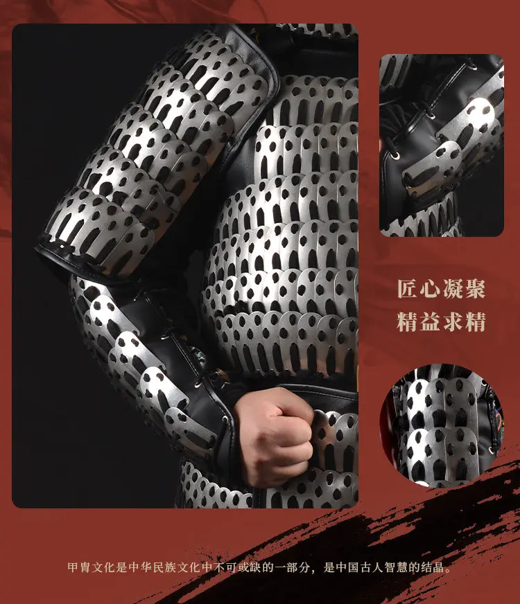 Protección táctica de brazo metálica con hombrera de anilla - imagen 4