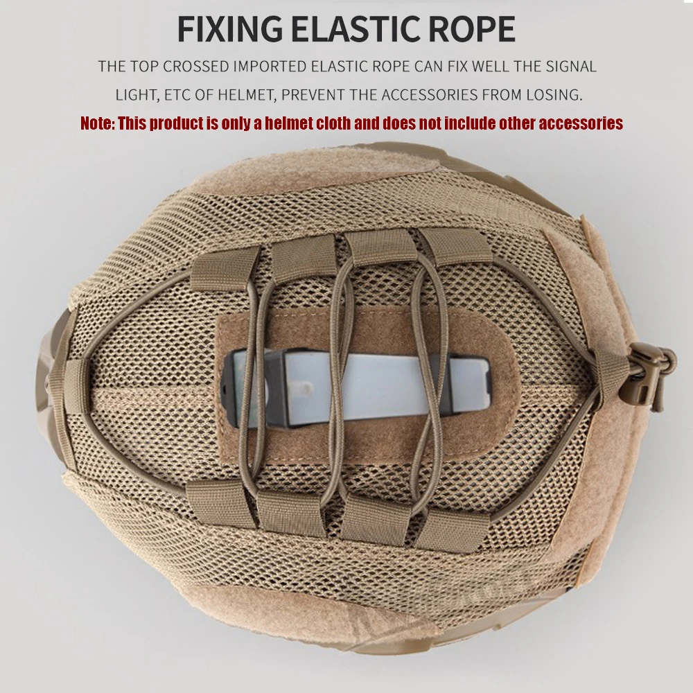 Funda de malla transpirable para casco rápido – Airsoft y Paintball - imagen 3