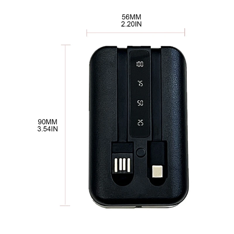Vista completa del kit powerbank
