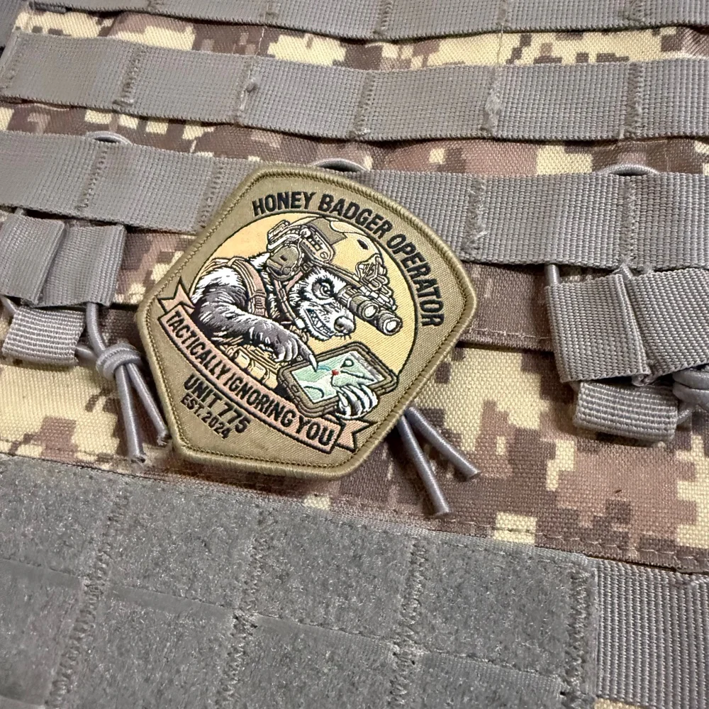 Parche táctico morale operador mapache mielero – meme sarcástico - imagen 5