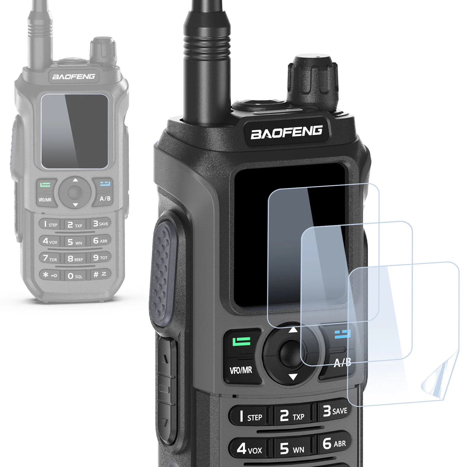 Protector de pantalla Baofeng UV-21 Pro HD autorreparable - imagen 4