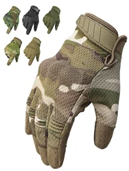 Guantes tácticos con pantalla táctil para hombre – Moto y exterior