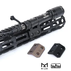 Soporte linterna táctica para rail M-LOK y Keymod