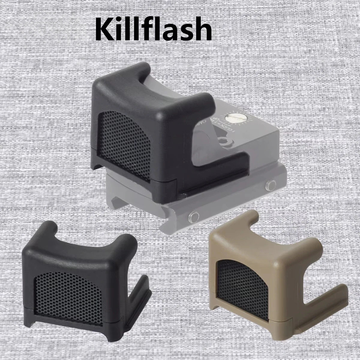 Killflash antirreflectante para mira de punto rojo RM panal - imagen 3