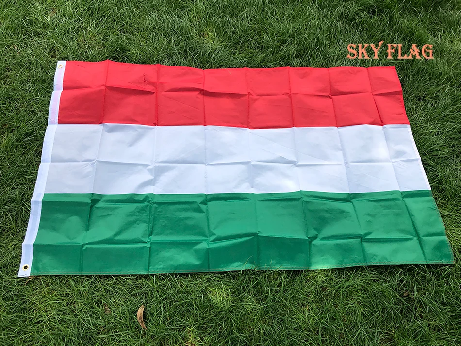 Bandera Hungría poliéster resistente – Interior y exterior - imagen 4