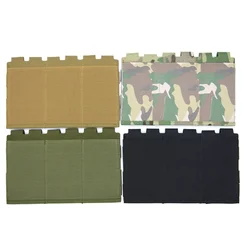 Bolsa para cargadores táctica ligera elástica MOLLE camuflaje