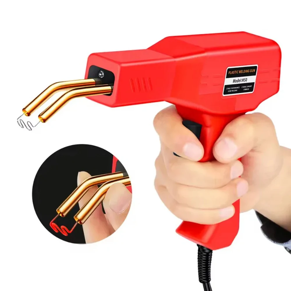 Soldador de plástico pistola clavos caliente para reparaciones - imagen 4