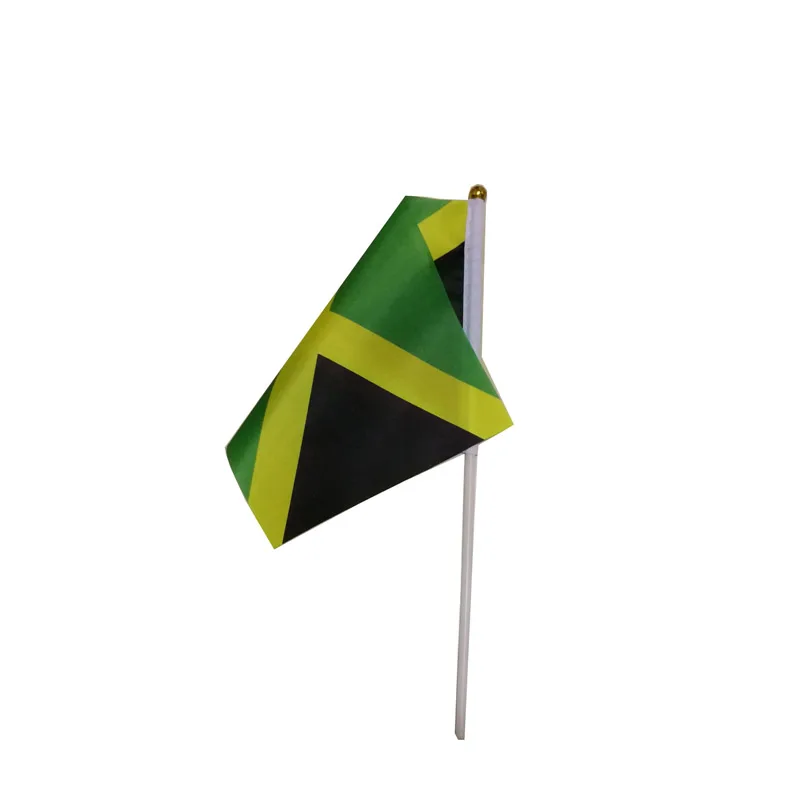 Bandera de Jamaica poliéster resistente con ojales - imagen 3