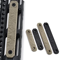 Cubierta de Riel Táctica WADSN M-LOK Negro FDE para Airsoft y Caza