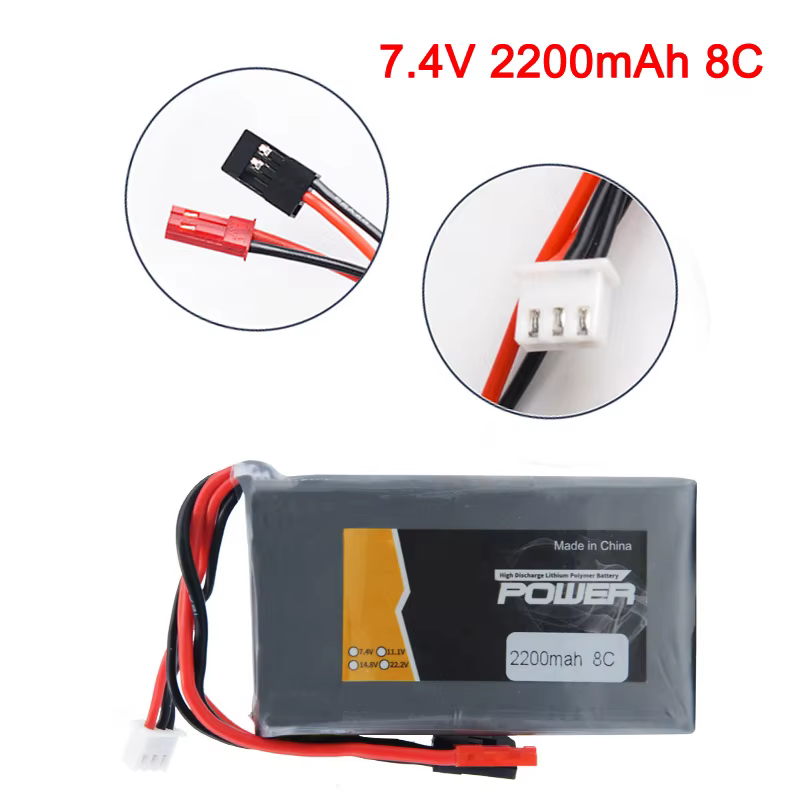 Detalle del pack y conector