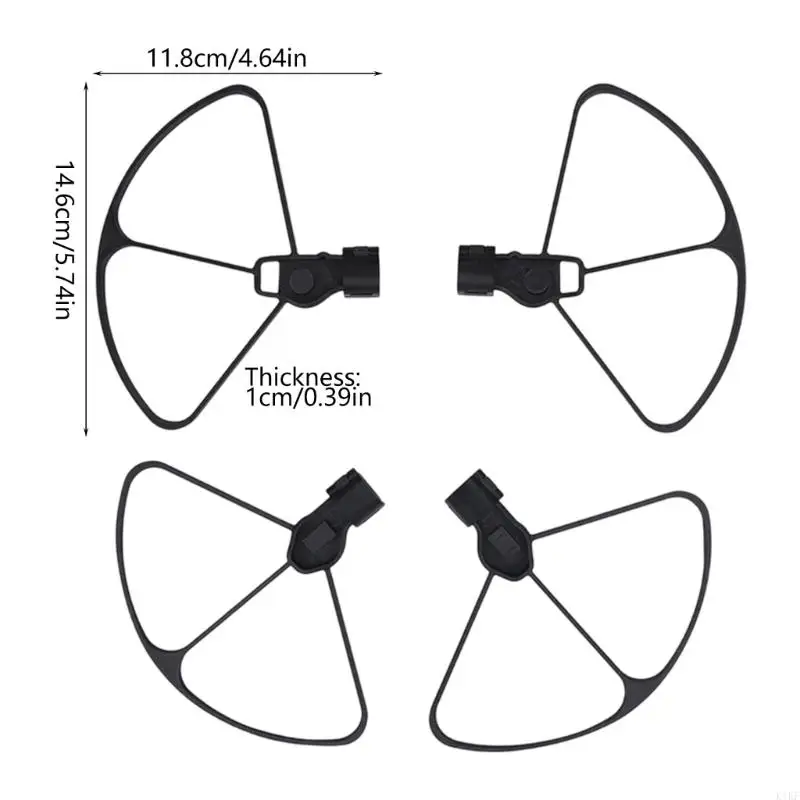 Protectores de hélice ABS con clip para entrenamiento interior - imagen 2