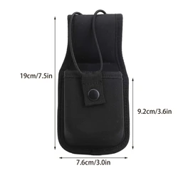 Bolsa táctica MOLLE para radio walkie-talkie de caza al aire libre