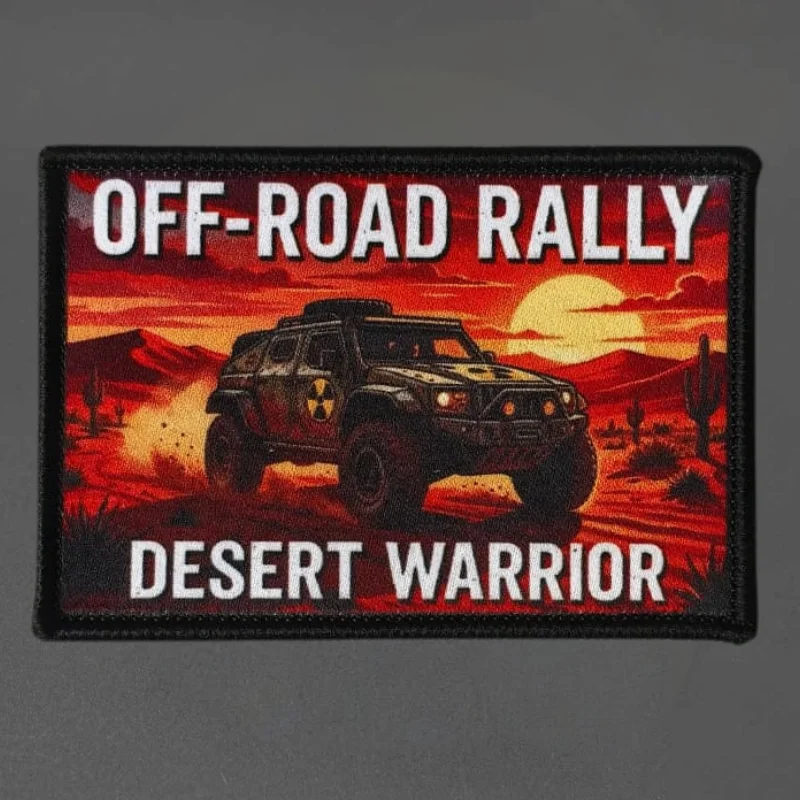 OFFOAD parche rally con velcro para mochila y ropa táctica - imagen 3