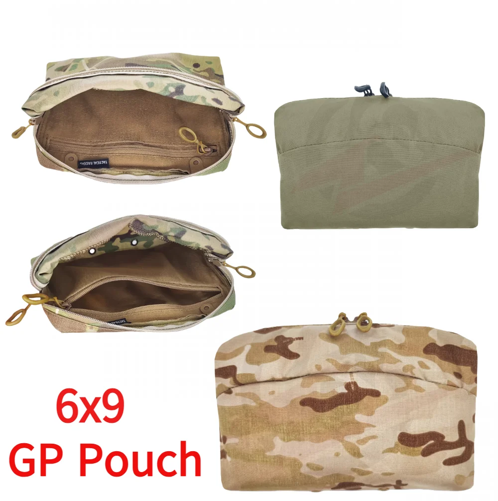 FERRO Bolsa táctica MOLLE estilo GP horizontal para cinturón
