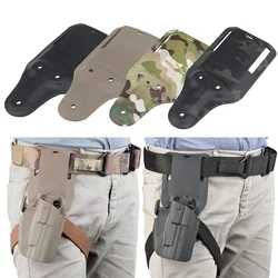 Funda táctica pierna drops leg QLS liberación rápida multicalibre