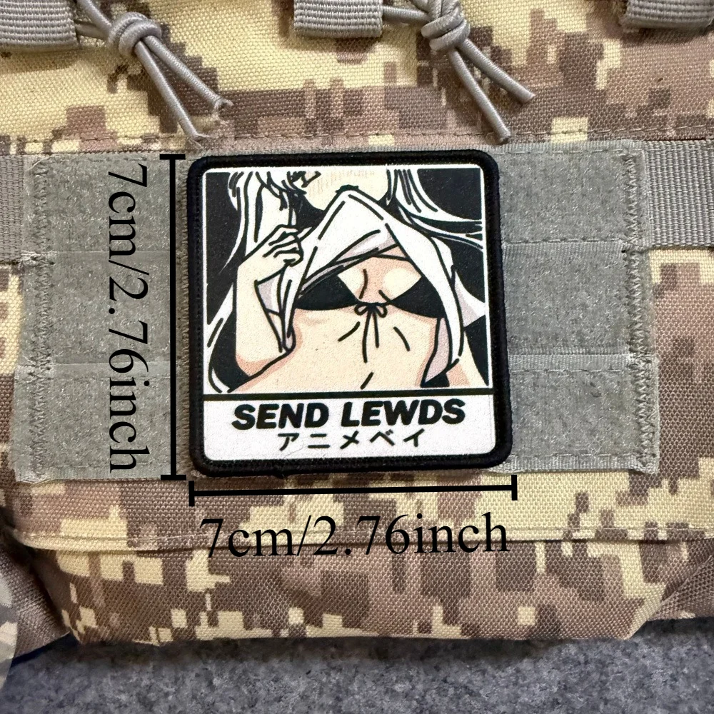 Parche táctico PVC con velcro – Ángel punk As de Espadas - imagen 3