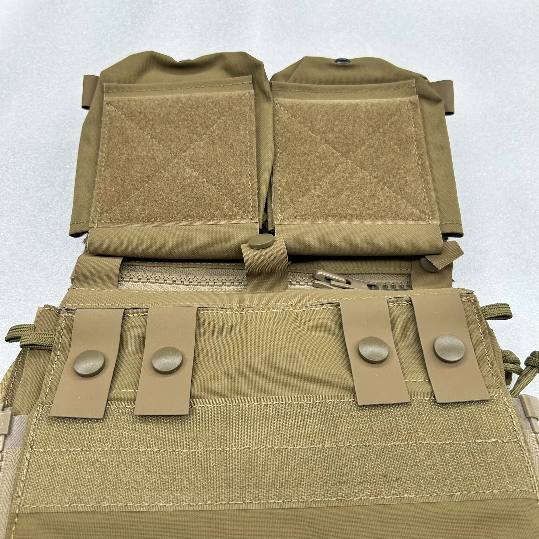 LV-119 panel trasero táctico MOLLE expandible con almacenamiento - imagen 5