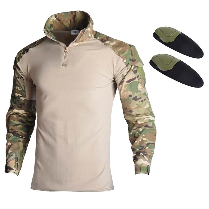 Camuflaje y detalles de la prenda