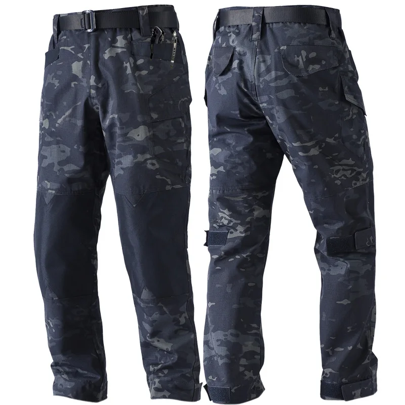 Pantalón cargo impermeable multibolsillos ripstop pierna recta - imagen 4