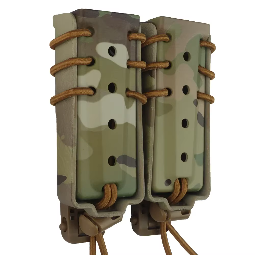 Porta cargadores extensible táctico MOLLE para chaleco o cinturón