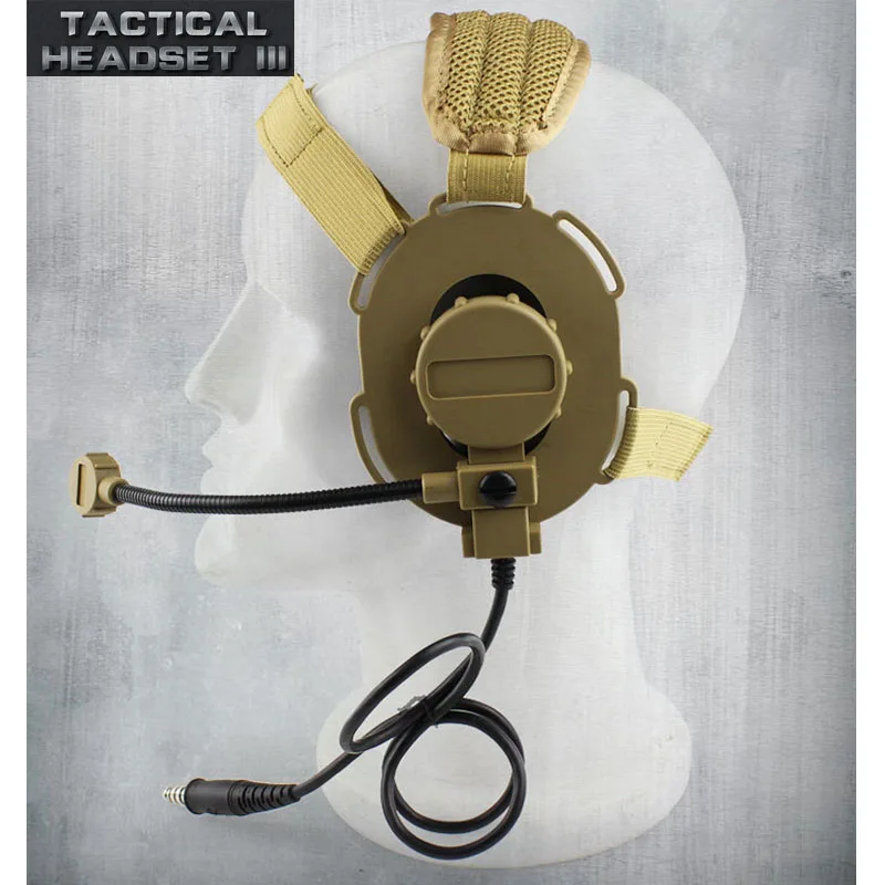 Auriculares tácticos PTT Airsoft – Comunicación para caza y tiro