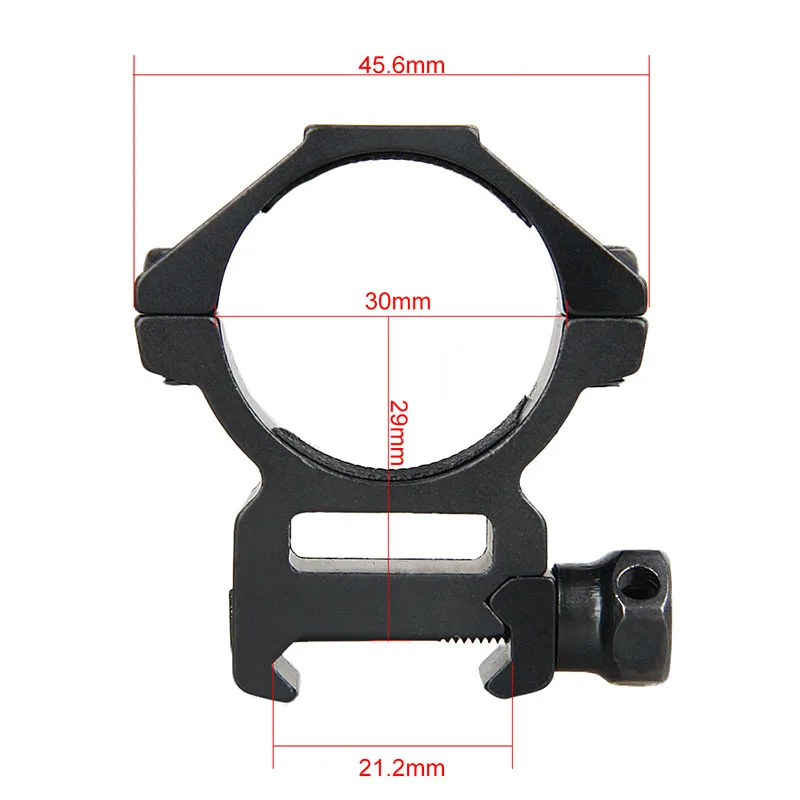 Canis Latrans anillo táctico para visor de caza con Picatinny