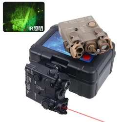 Linterna táctica DBAL A2 LED nylon con IR, luz roja y verde
