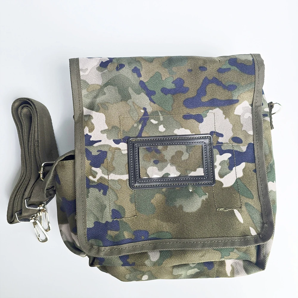 Bolsa táctica para máscara de gas camuflada, cruzada ajustable - imagen 3