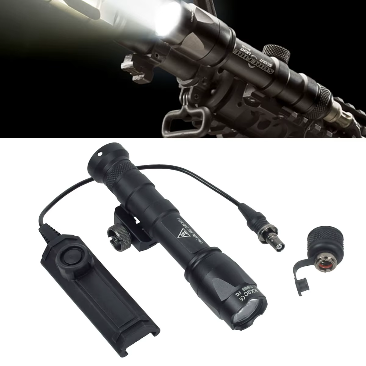 SureFire M600 lámpara táctica para AR-15/HK416 con interruptor remoto - imagen 5
