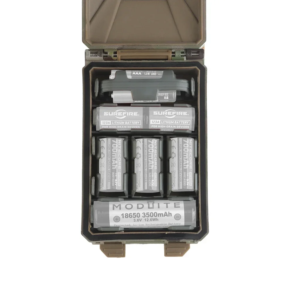 Caja batería MOLLE con cerradura y almacenamiento multifunción - imagen 2