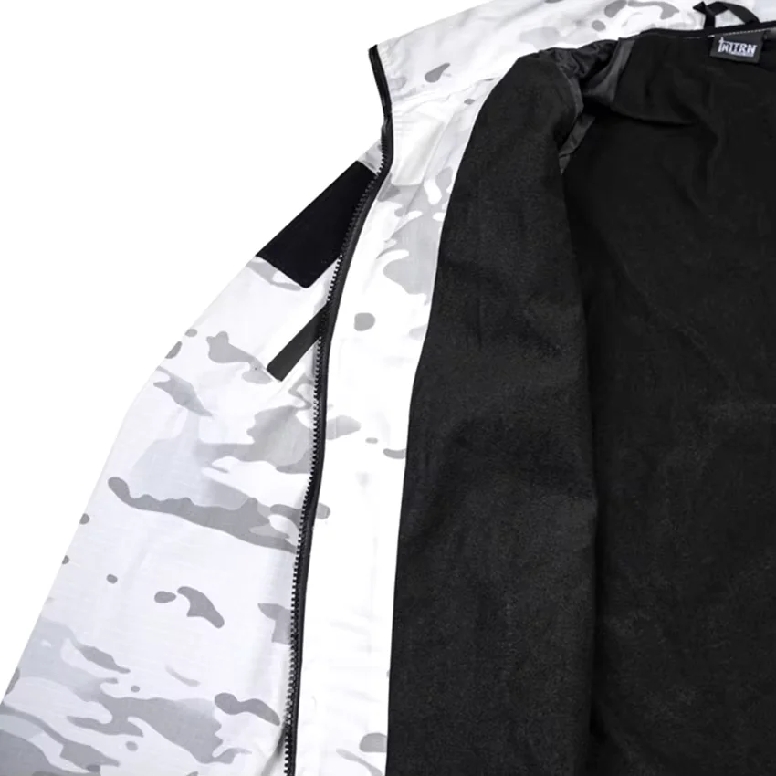 TRNBAC Chaqueta táctica camuflaje para nieve poliéster-algodón - imagen 2