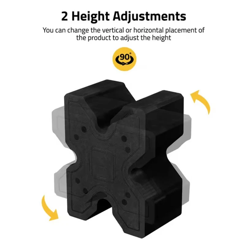 Rifle X-Block Bípode compacto: abrazadera de tiro ligera y portátil - imagen 2